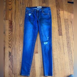 GAP Women's Blue Skinny Jeans